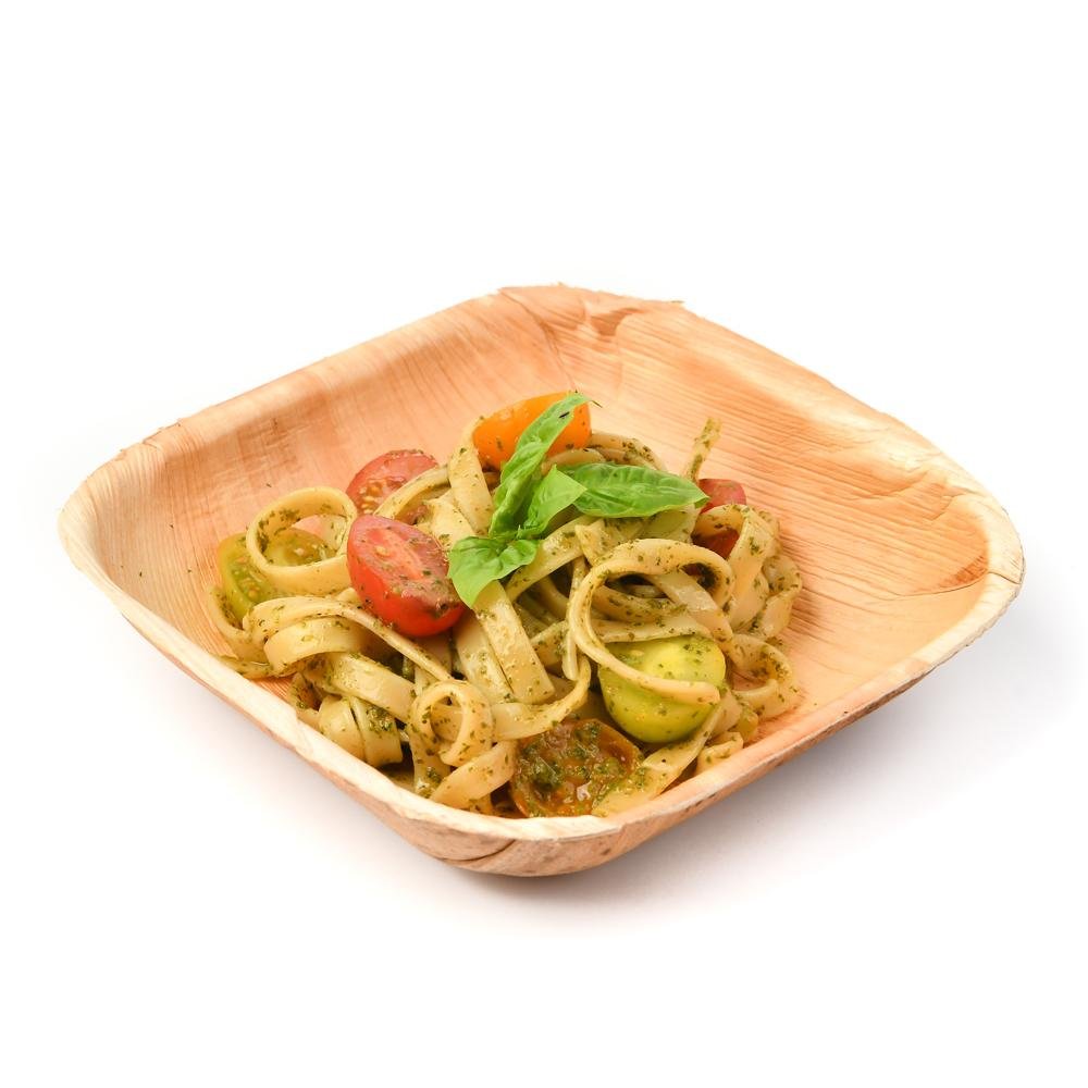 Palm Leaf Bowls - 6x6 Inch - Pick On Us, LLC