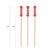 Red Braided Toothpicks - 4.75 Inch - Pick On Us, LLC