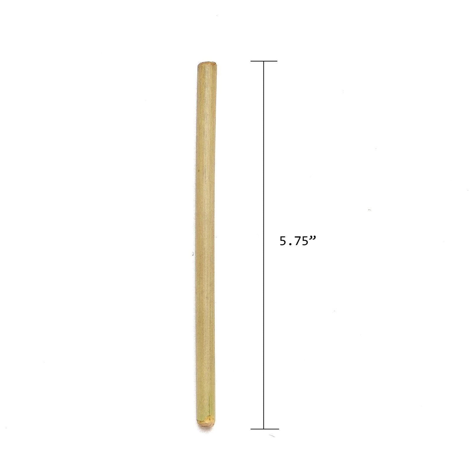 Reusable Organic Straw - Bamboo Natural - 5.75 Inch - Pick On Us, LLC