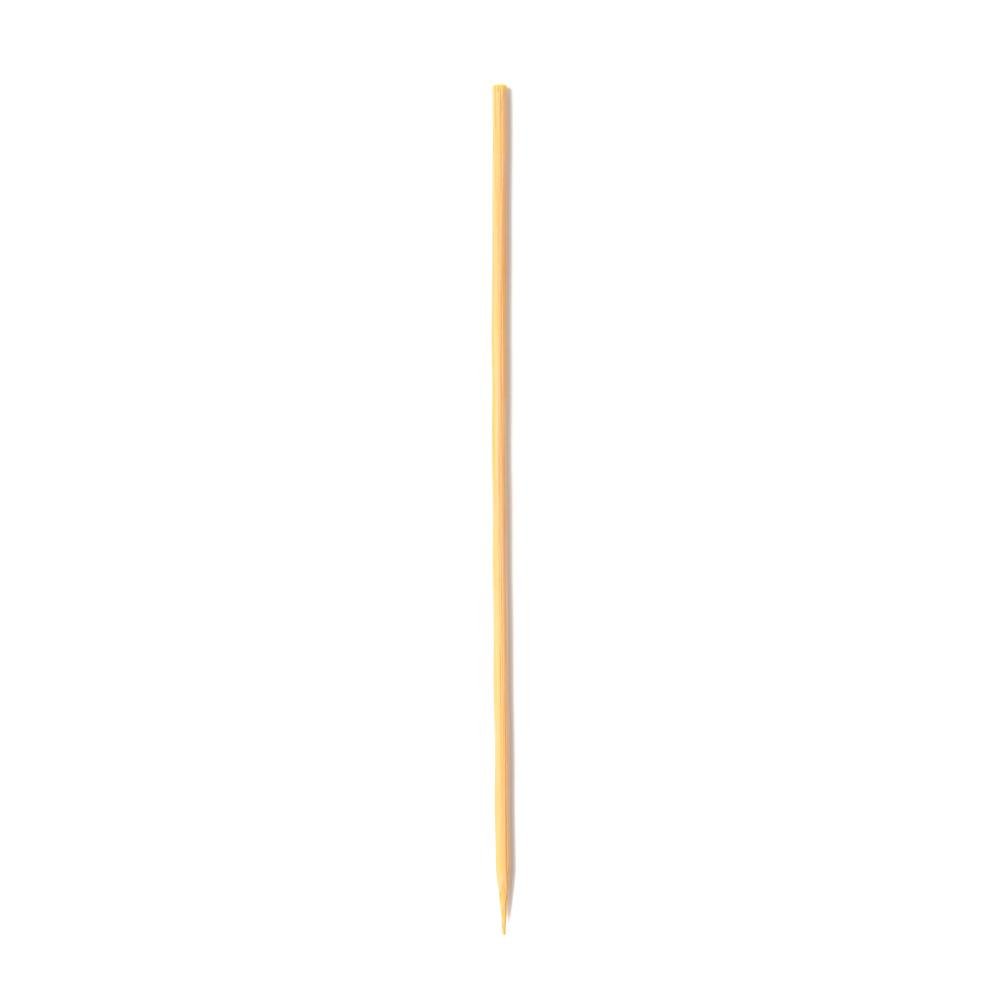 Round Bamboo Skewers - 6 inch 2.5 MM - Pick On Us, LLC