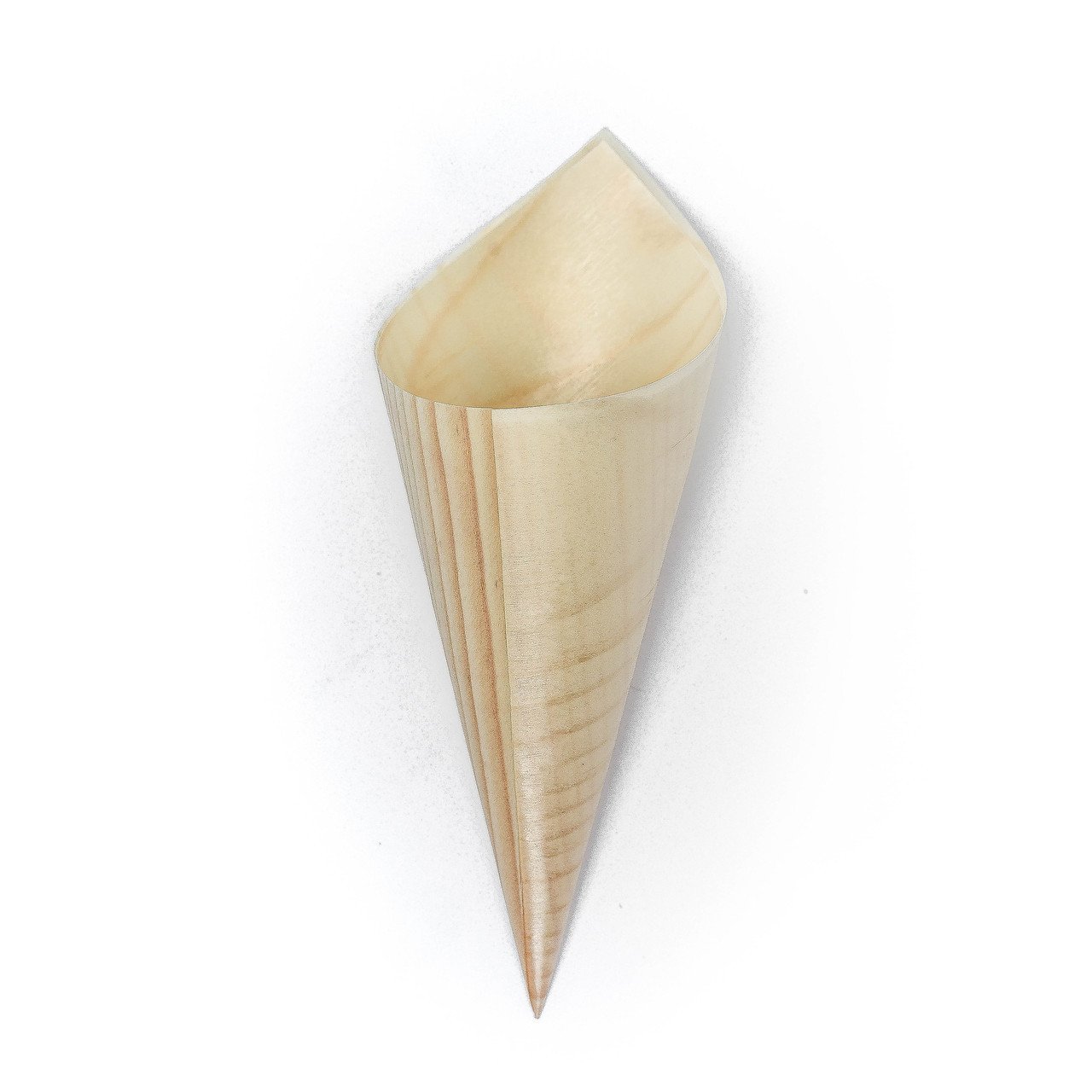 Wood Tasting Cones - 7 Inch - Pick On Us, LLC