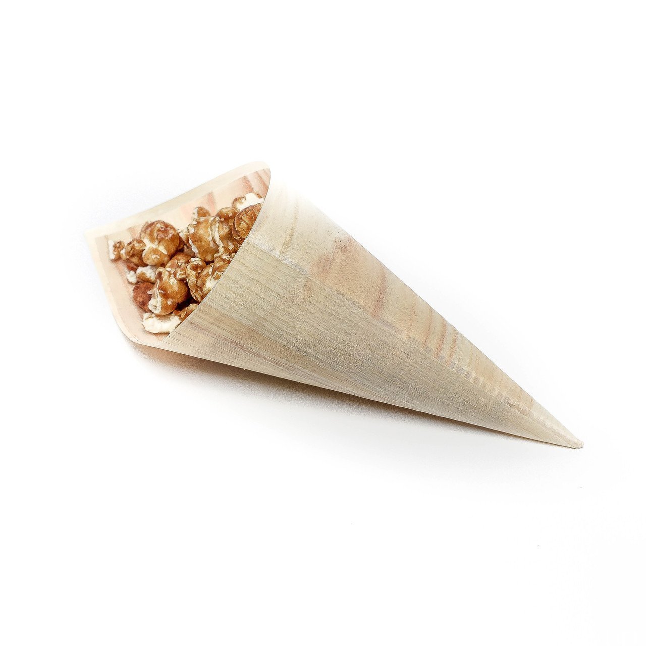 Wood Tasting Cones - 7 Inch - Pick On Us, LLC