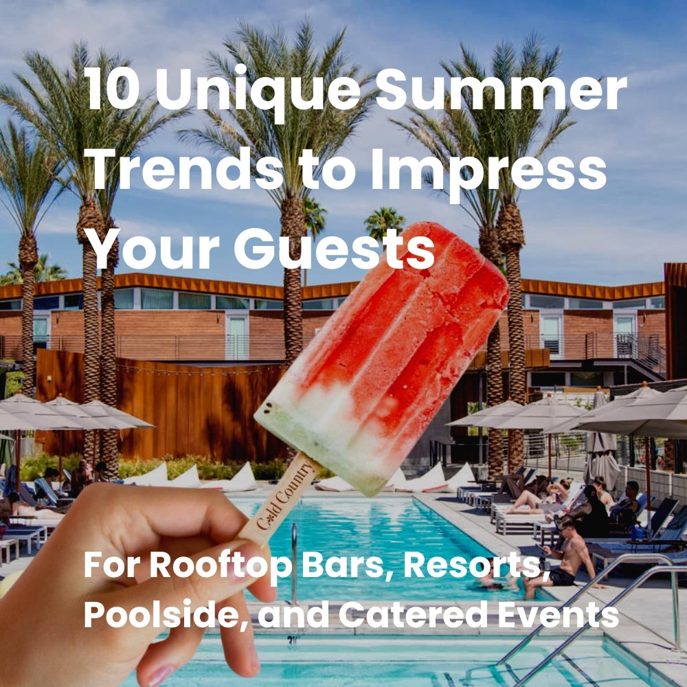 10 Unique Summer Trends to Impress Your Guests - Pick On Us, LLC