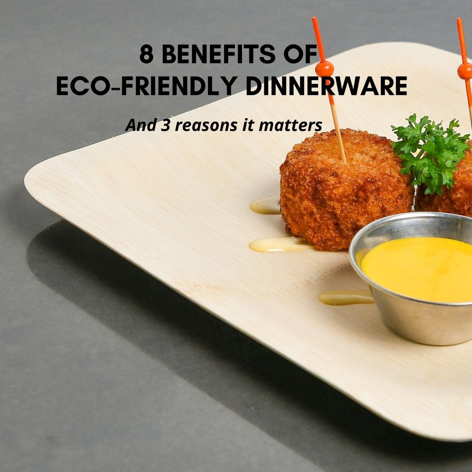 8 Benefits of Eco-Friendly Dinnerware [and 3 reasons it matters] - Pick On Us, LLC