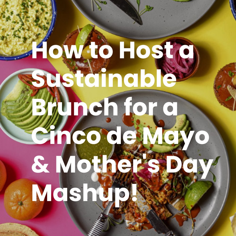 How to Host a Sustainably Steller Brunch for Cinco de Mayo & Mother's Day - Pick On Us, LLC