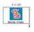 3.14 Inch Bulk Custom Toothpick Flags - Rectangle Medium - 2&#34; x 1.25&#34;