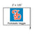 3.14 Inch Bulk Custom Toothpick Flags - Rectangle Medium - 2&#34; x 1.25&#34;