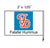 3.14 Inch Bulk Custom Toothpick Flags - Rectangle Medium - 2&#34; x 1.25&#34;