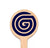 6 inch Custom Drink Stirrers - Round Top - Color Printing