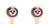 4 inch Custom Toothpicks - Round Top ( Pointy ) - Double Sided Printing