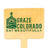4.75 Inch Graze color Bamboo Horizontal Rectangle Skewer - Color Printing