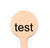 4 inch Custom Toothpicks - Round Top - Color Printing