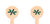 4 inch Custom Toothpicks - Round Top ( Pointy ) - Double Sided Printing