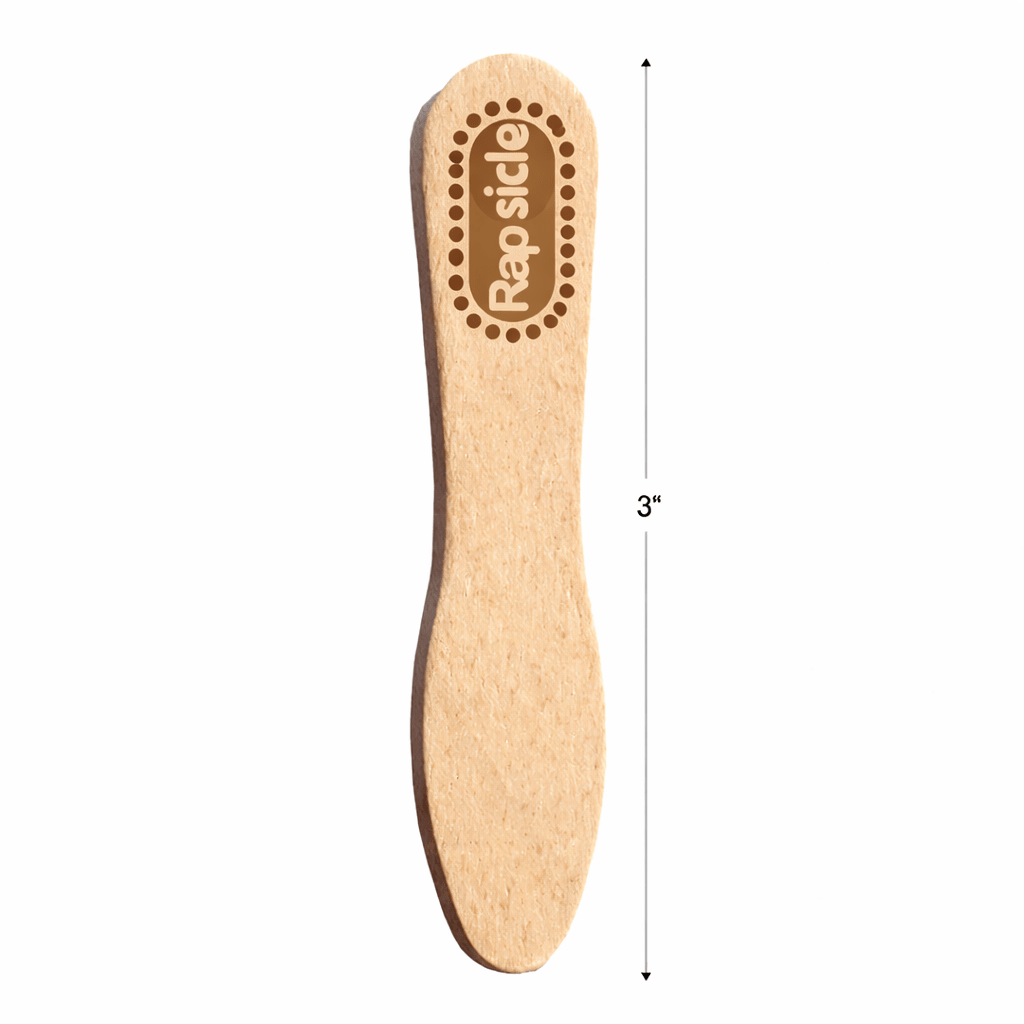 3 Inch Custom Wooden Taster Spoon - Popsicle Sticks - Laser Engraved Double Sided - Pick On Us, LLC