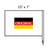 3.14 Inch Bulk Custom Toothpick Flags - 1.5″ x 1″ - Pick On Us, LLC