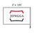 3.14 Inch Bulk Custom Toothpick Flags - Rectangle Medium - 2″ x 1.25″ - Pick On Us, LLC