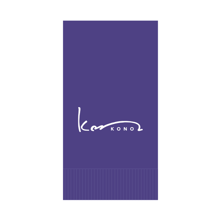 Custom Dinner Napkins - Purple