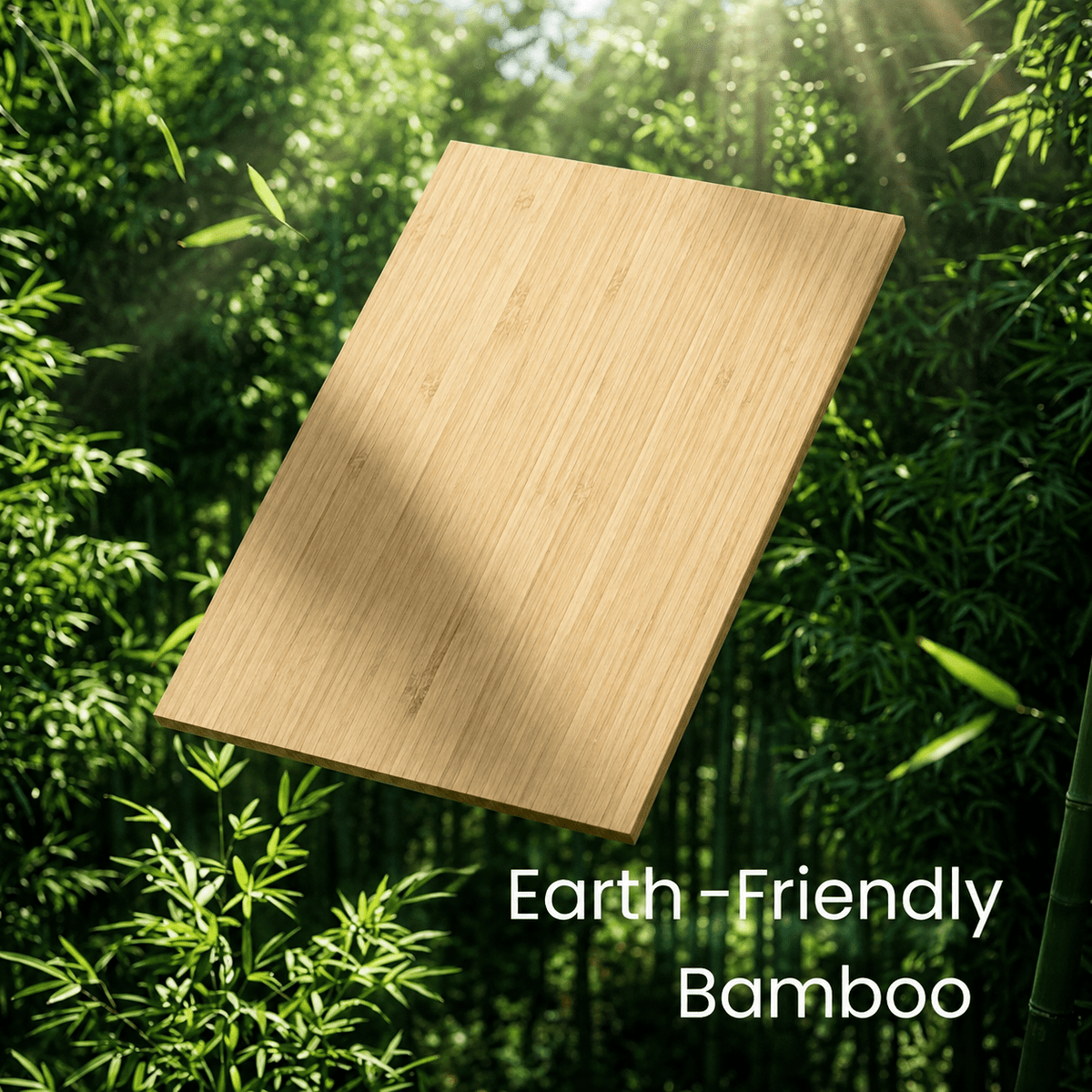 5 × 7 Inch Custom Printed Bamboo Sign - Pick On Us, LLC