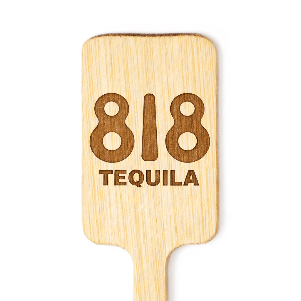 6 inch Bamboo Custom Skewers - Rectangle Top ( Pointy ) Laser Engraved Double Sided - Pick On Us, LLC