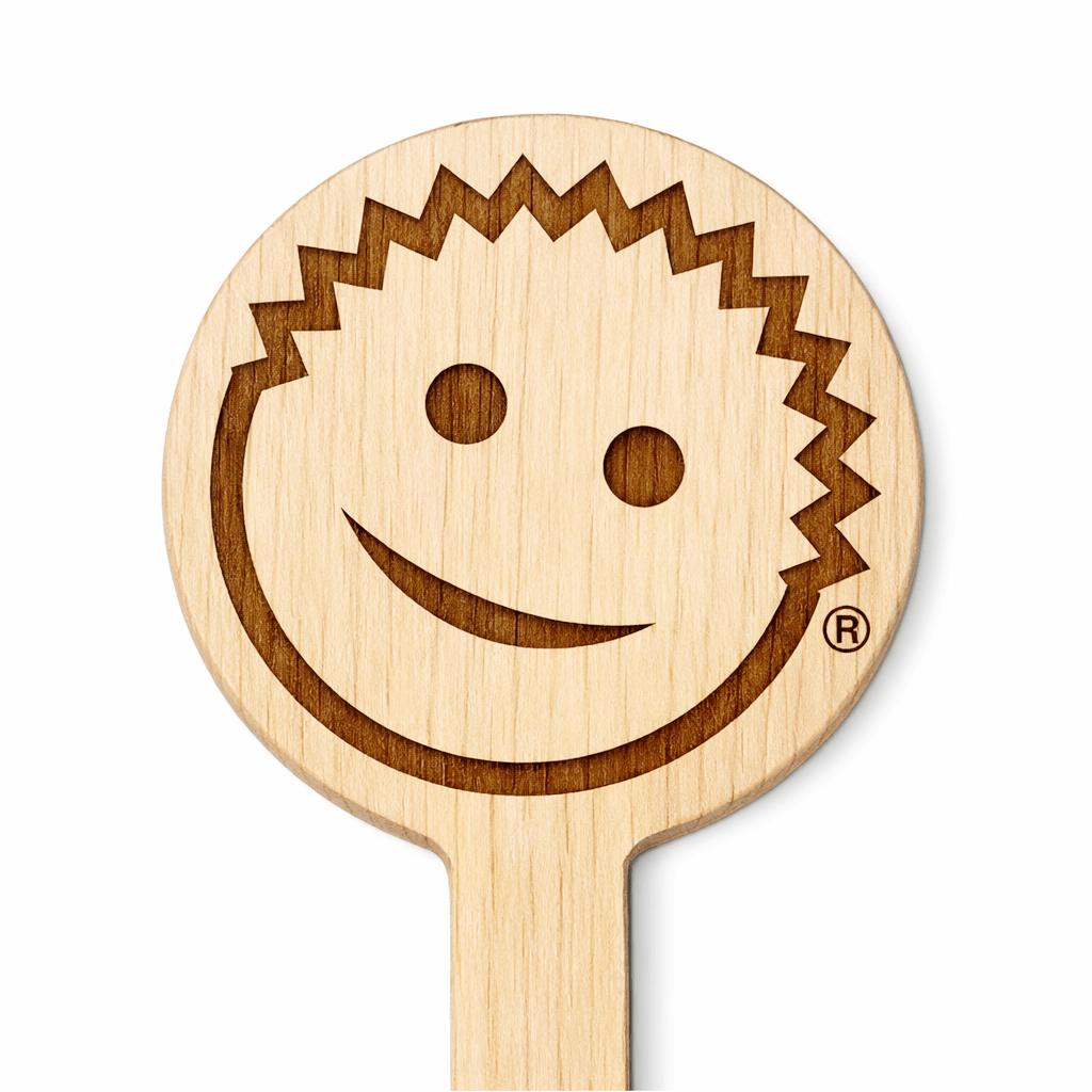 6 inch Bamboo Custom Skewers - Round Top ( Pointy ) Laser Engraving Double Sided - Pick On Us, LLC