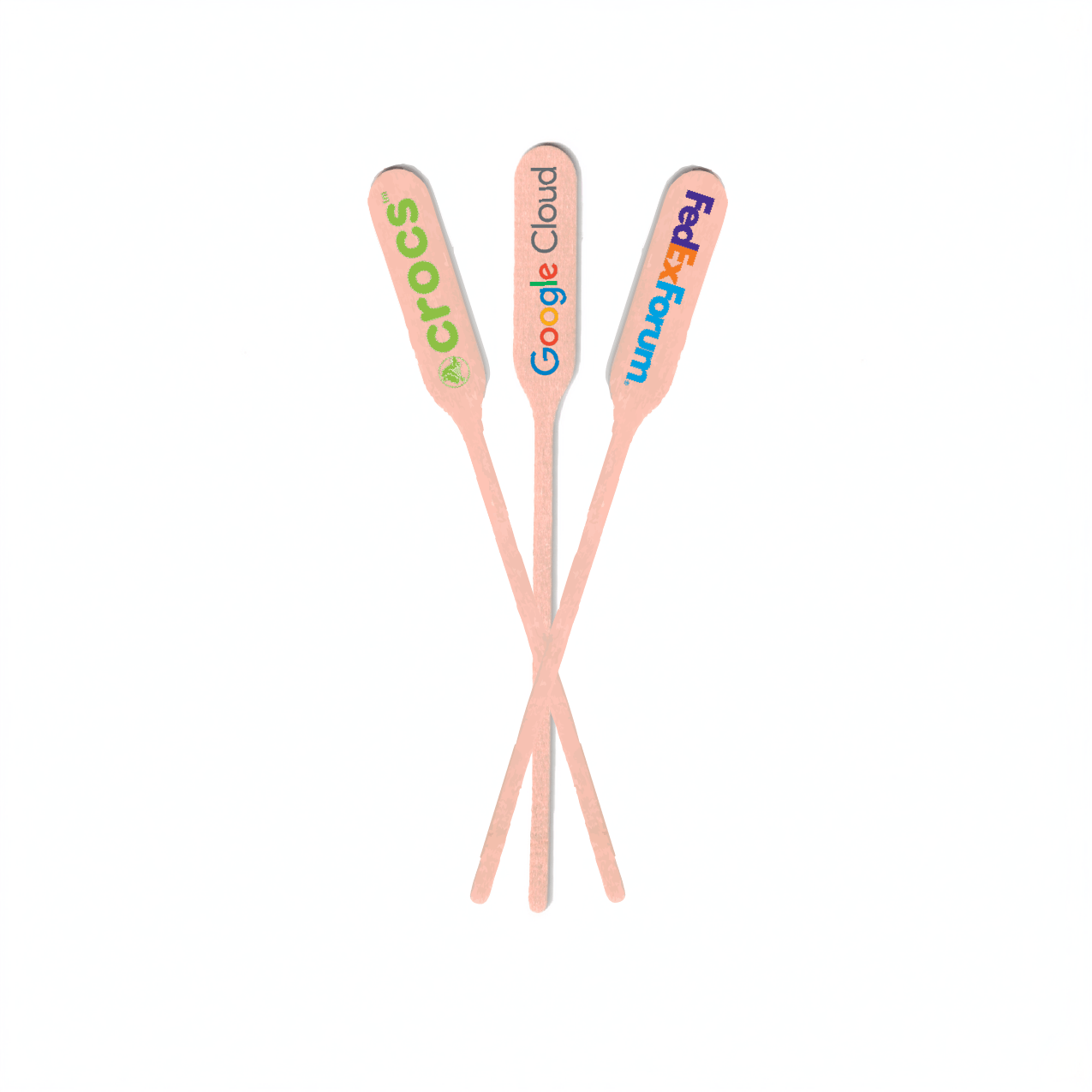 6 inch Custom Drink Stirrers - Paddle Picks - Pick On Us, LLC