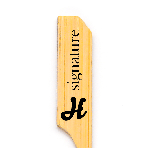 6 Inch Custom Home Bar Cocktail Stirrers - Boat Oar Picks - Color Printing - Pick On Us, LLC
