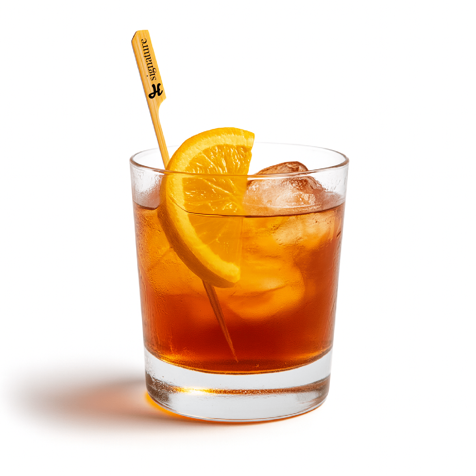 6 Inch Custom Home Bar Cocktail Stirrers - Boat Oar Picks - Color Printing - Pick On Us, LLC