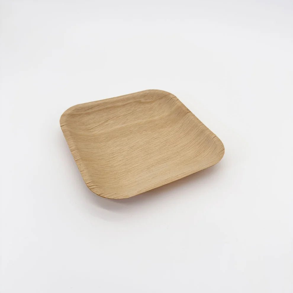 6"x 6" Signature Square Wooden Plate - Pick On Us, LLC