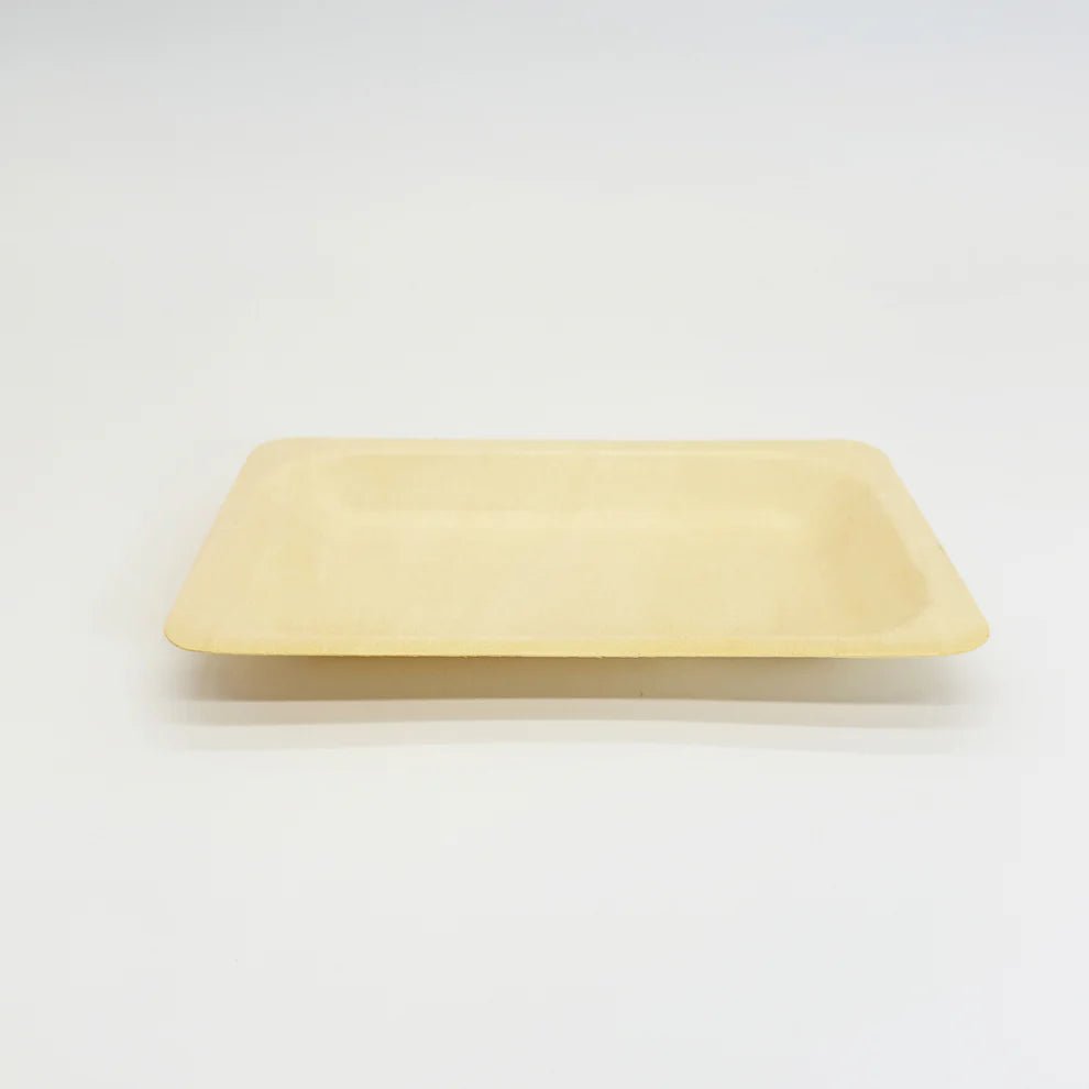 7.7” x 4.9” Rectangle Wooden Plate - Pick On Us, LLC