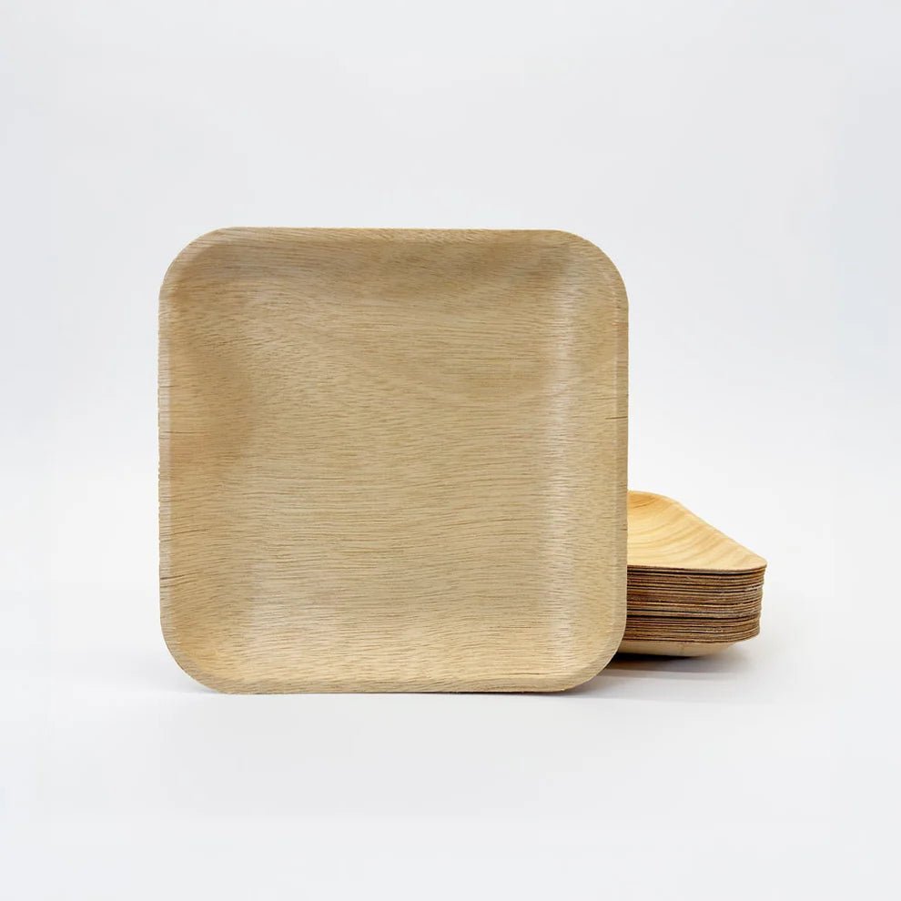8"x 8" Signature Square Wooden Plate - Pick On Us, LLC