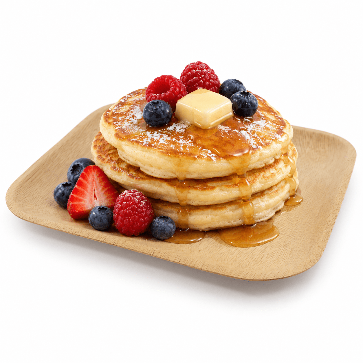 9"x 9" Signature Square Wooden Plate - Pick On Us, LLC