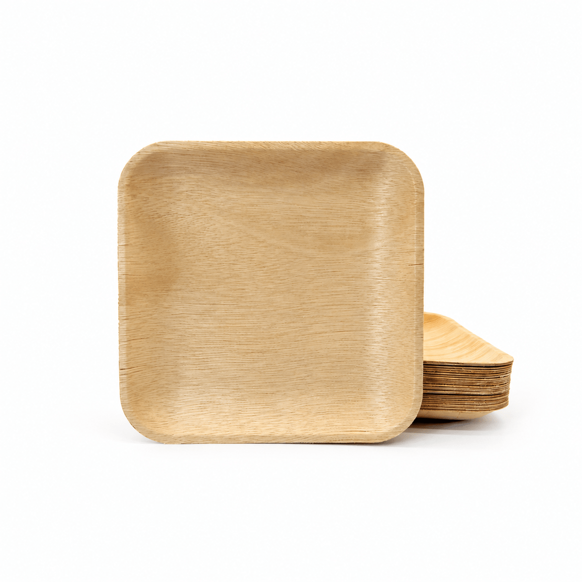 9"x 9" Signature Square Wooden Plate - Pick On Us, LLC