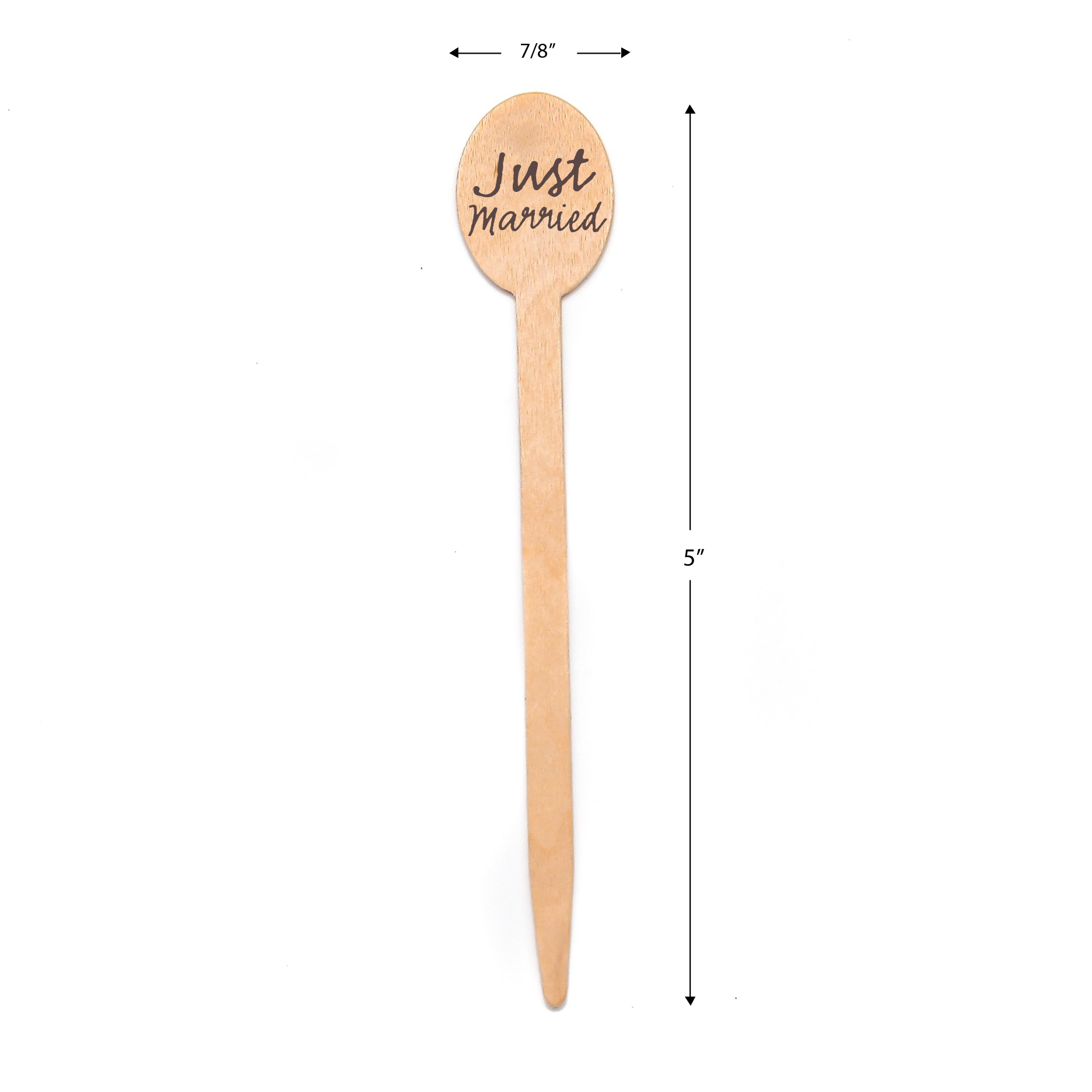 5 inch Custom Wedding Cupcake Toppers - Oval Top Double Sided Printing