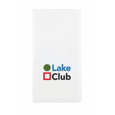 Custom Paper Guest Towels - White Four Color
