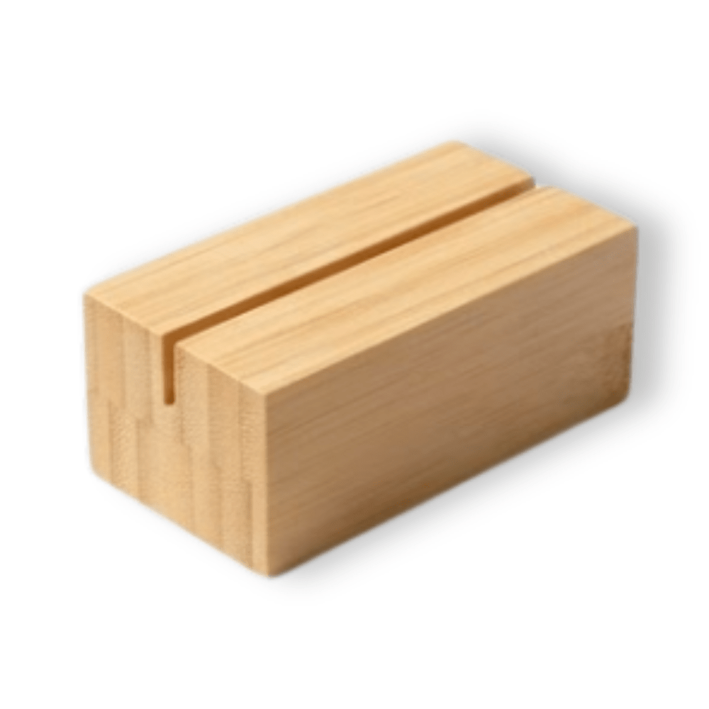 Bamboo Sign Holders - Pick On Us, LLC