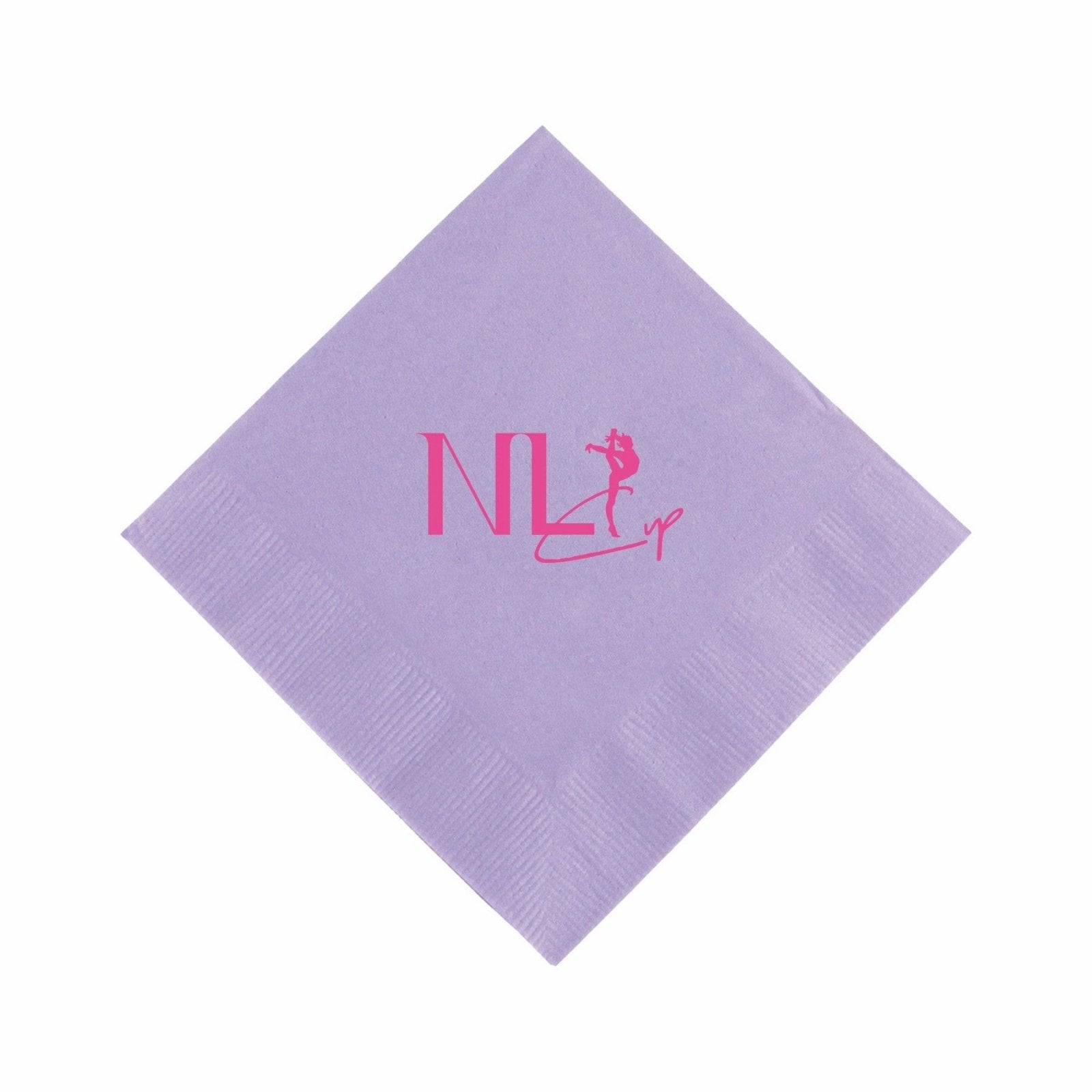 Custom Cocktail Napkins - Lavander - Pick On Us, LLC