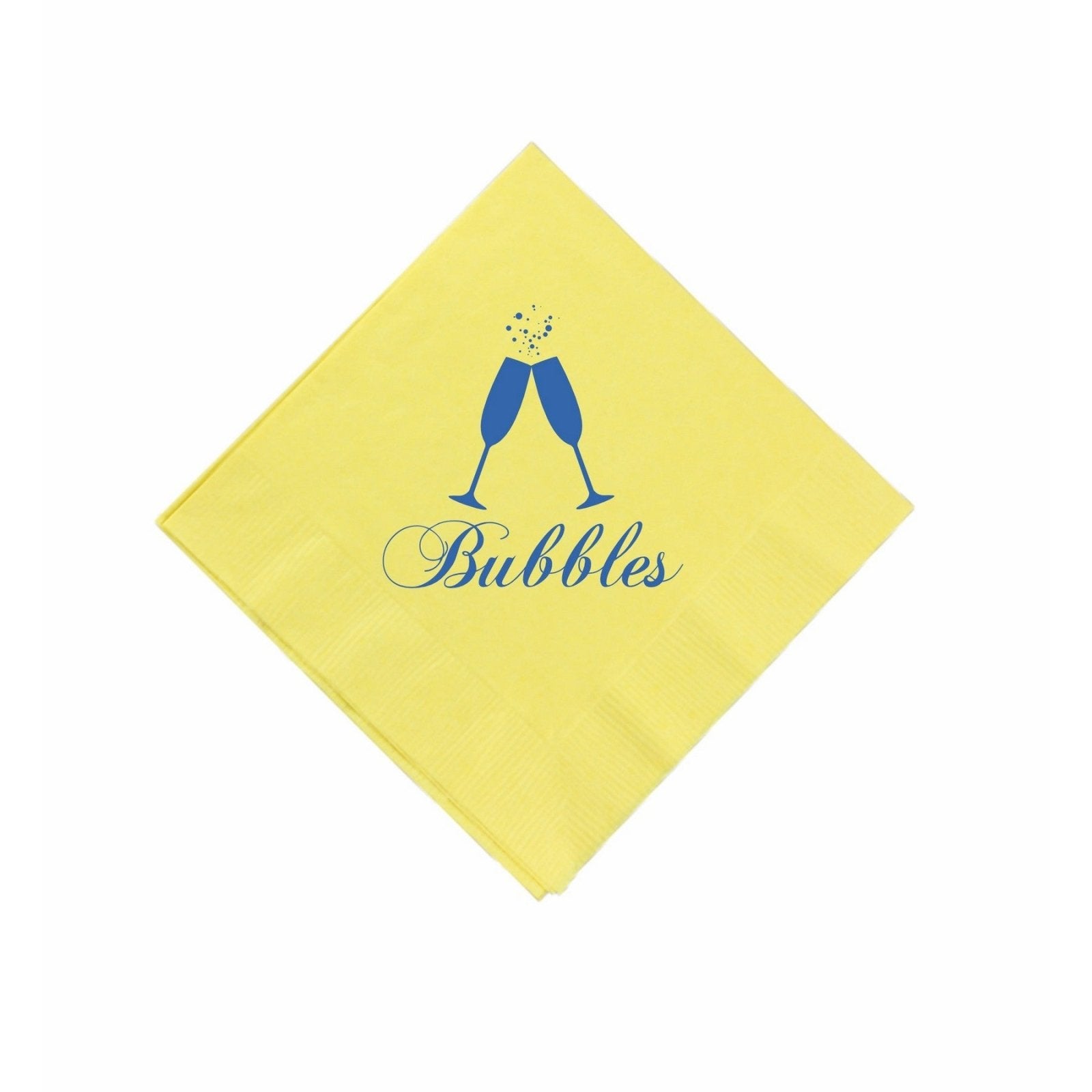 Custom Cocktail Napkins - Mimosa - Pick On Us, LLC
