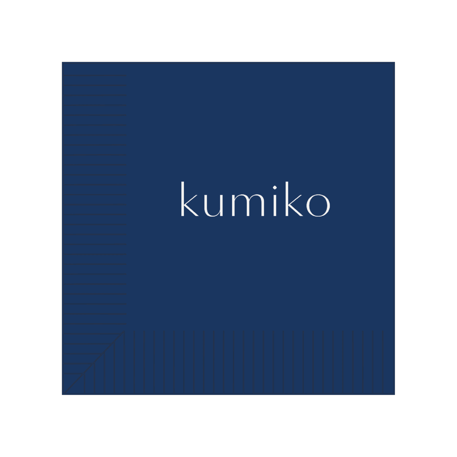 Custom Cocktail Napkins - Navy Blue - Pick On Us, LLC