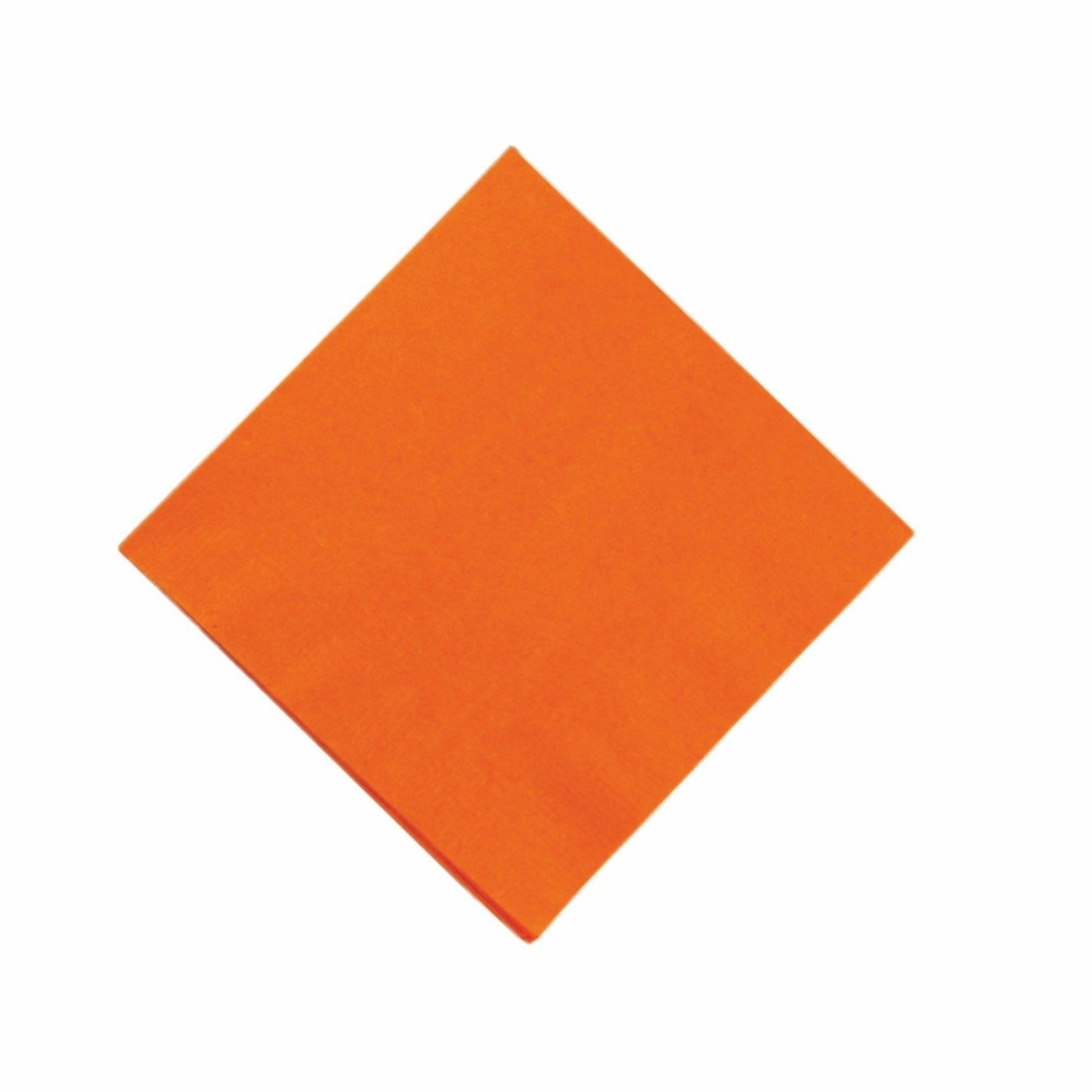 Custom Cocktail Napkins - Orange - Pick On Us, LLC