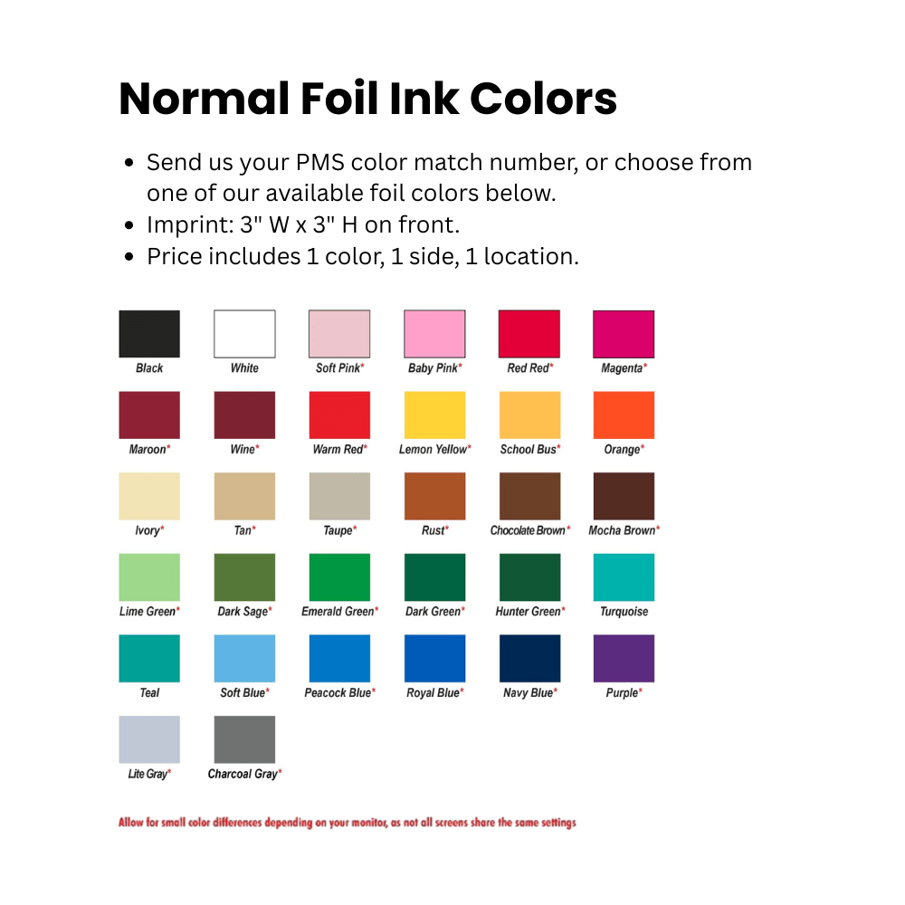 Custom Cocktail Napkins - Red - Pick On Us, LLC