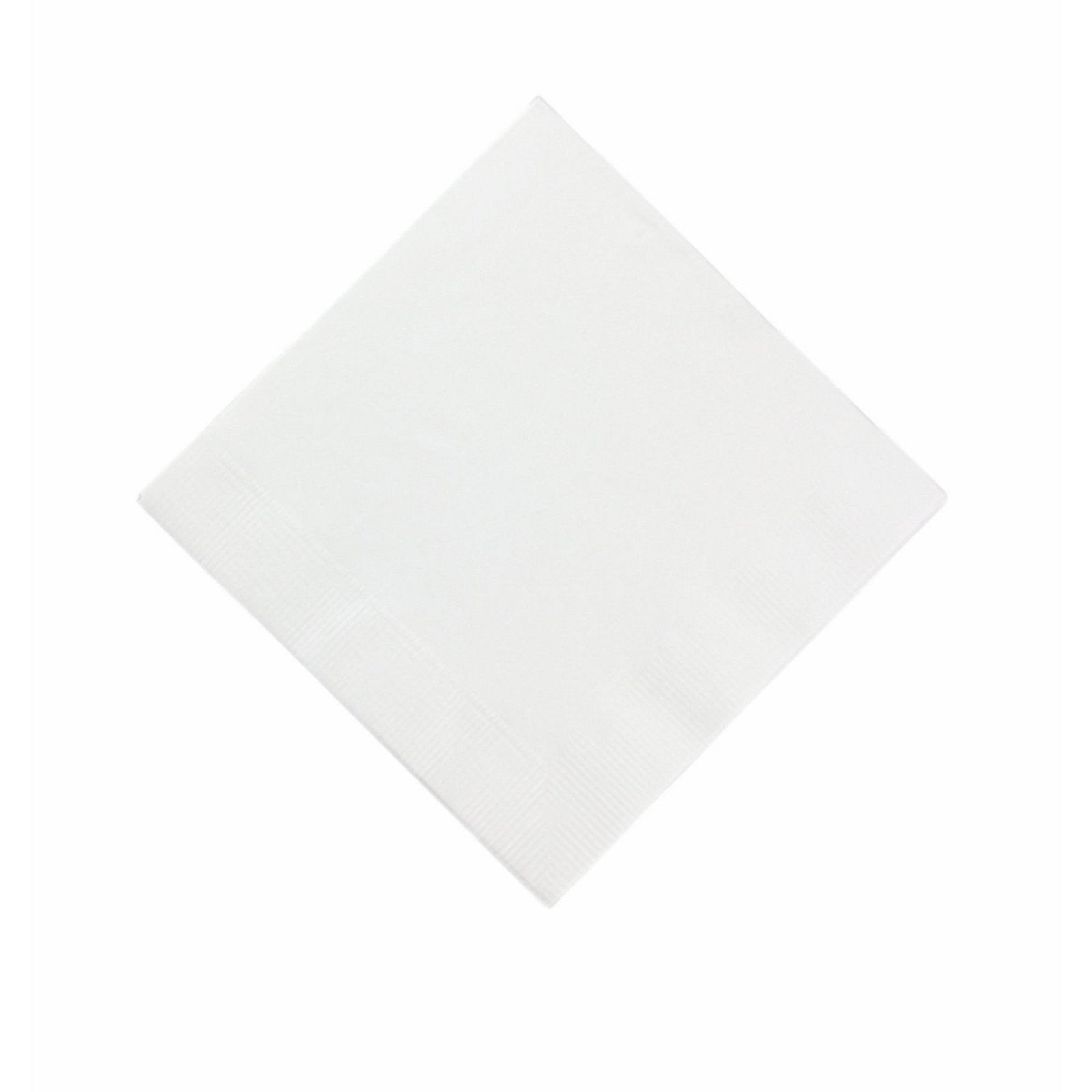 Custom Cocktail Napkins - White - Pick On Us, LLC