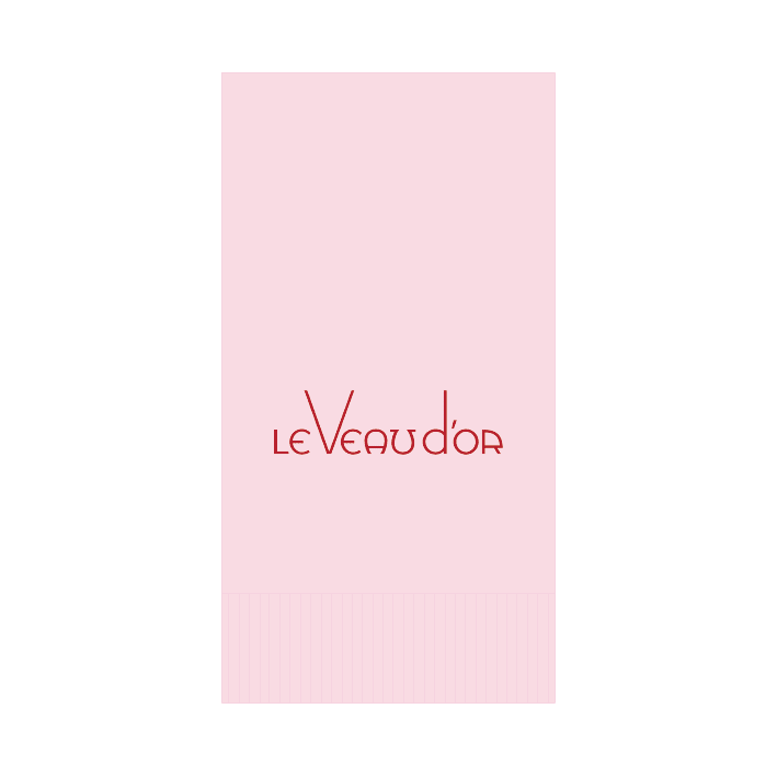 Custom Dinner Napkins - Classic Pink - Pick On Us, LLC