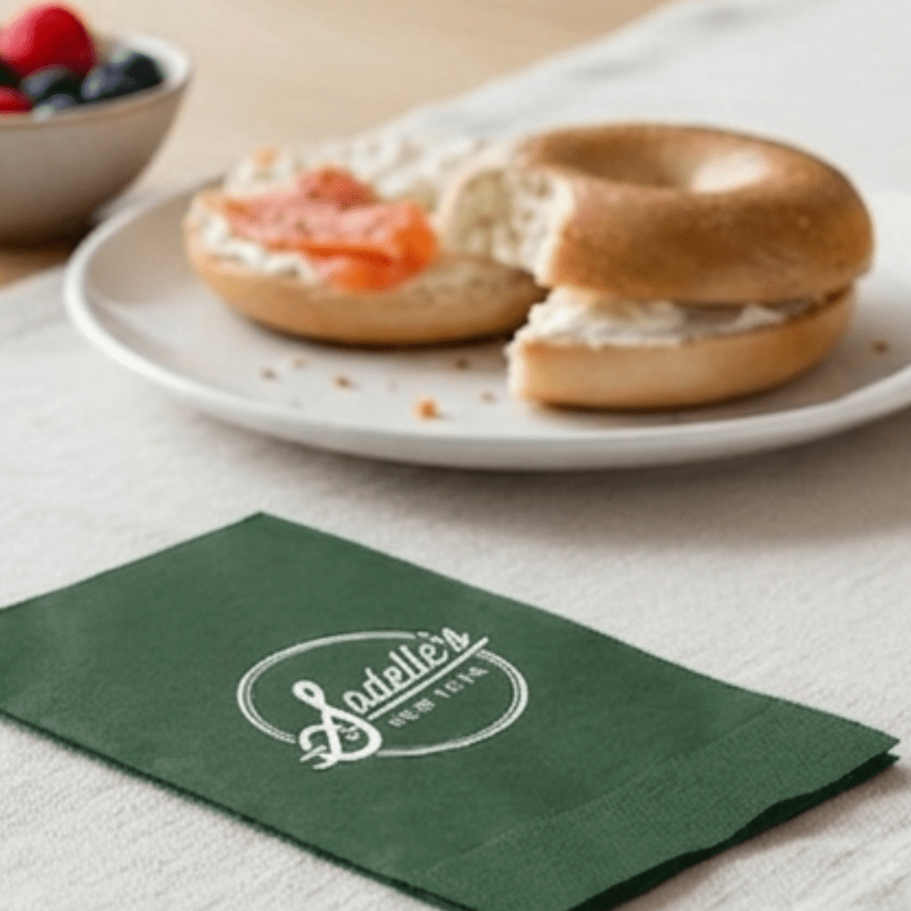 Custom Dinner Napkins - Hunter Green - Pick On Us, LLC