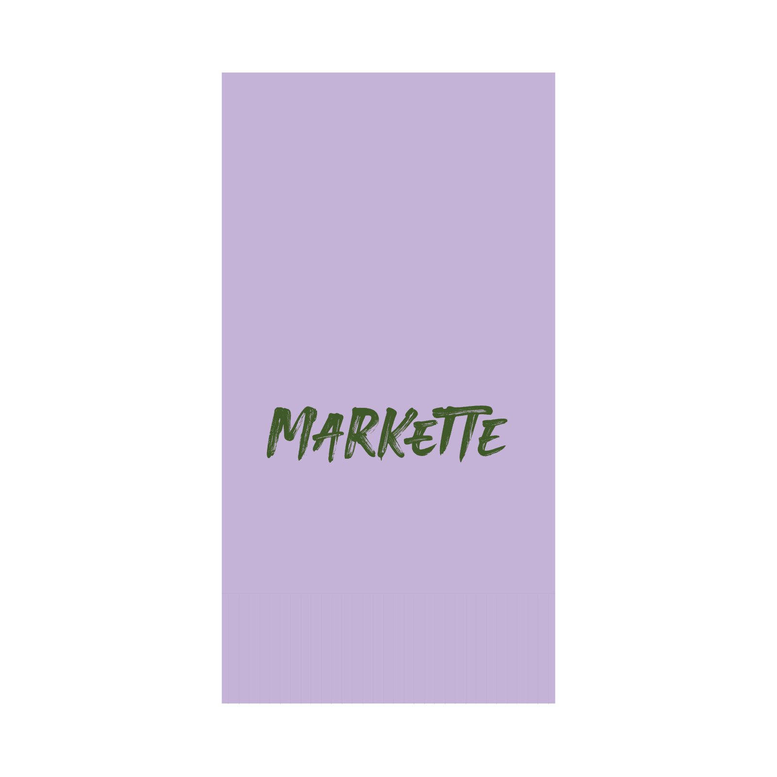 Custom Dinner Napkins - Lavander - Pick On Us, LLC