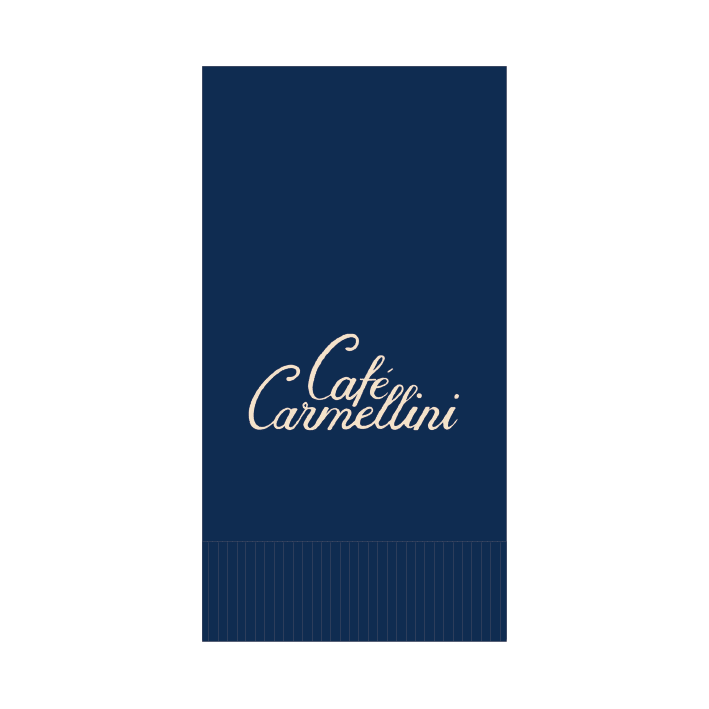 Custom Dinner Napkins - Navy - Pick On Us, LLC
