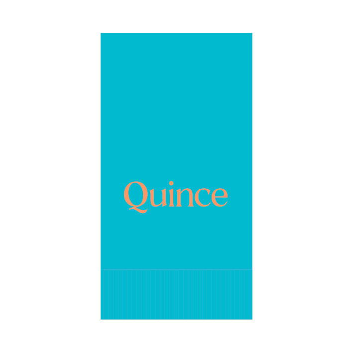 Custom Dinner Napkins - Turquoise - Pick On Us, LLC