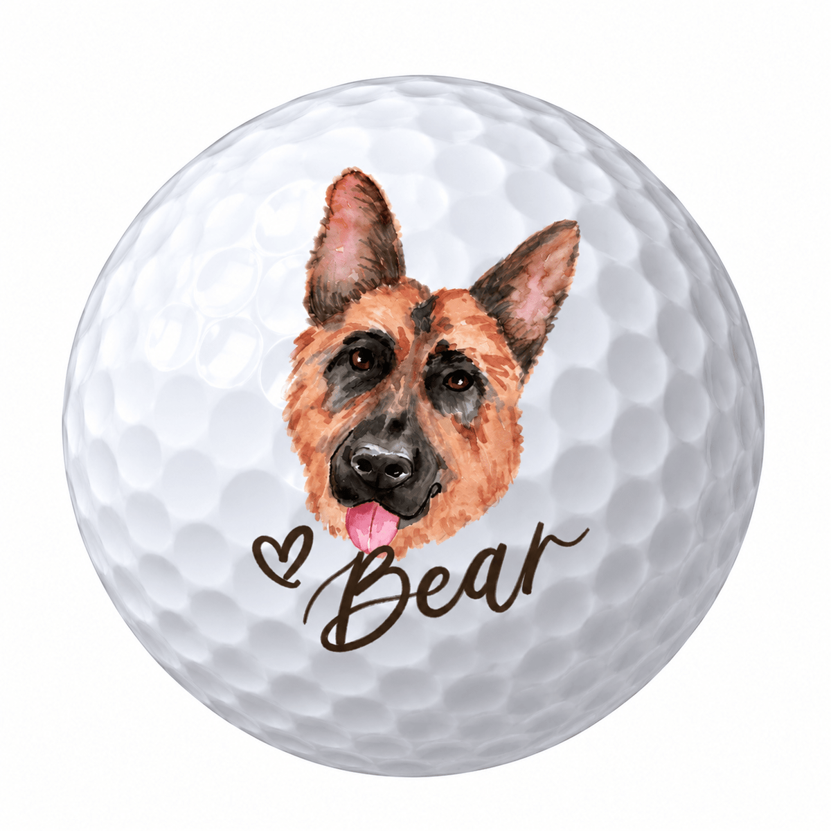 Custom Golf Balls – Personalized with Two Logos or Design - Pick On Us, LLC