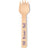 Custom Mini Tasting Spork - 4 inch - Pick On Us, LLC