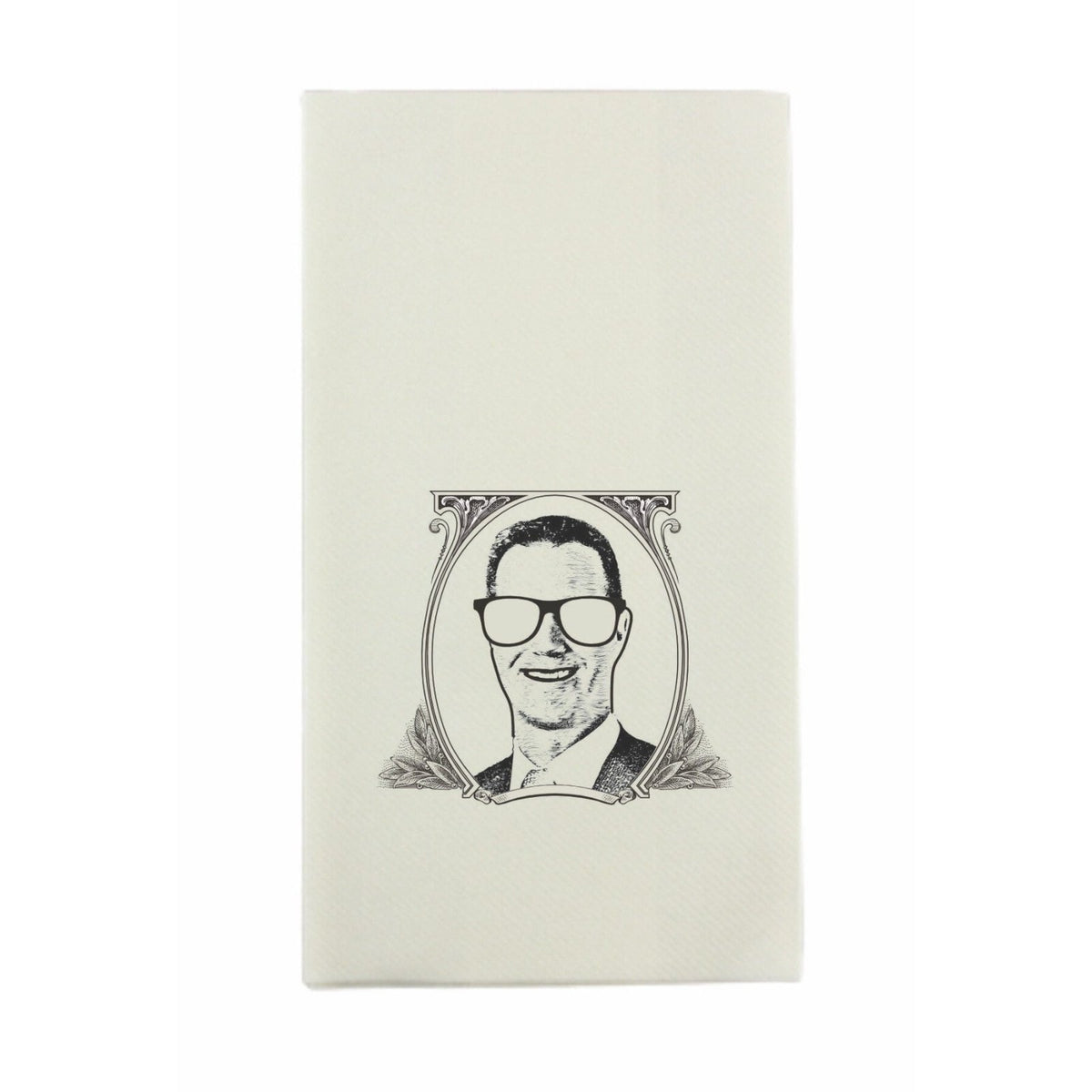 Custom Paper Guest Towels - Ivory Luxury Linen Like - Pick On Us, LLC