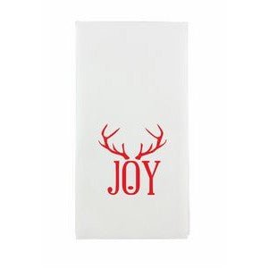 Custom Paper Guest Towels - White Luxury Linen Like - Pick On Us, LLC